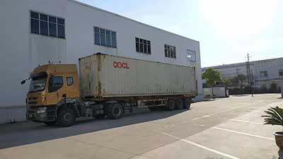 发往印度40HQ高柜出货