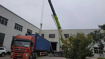 韩国出货,装箱发货